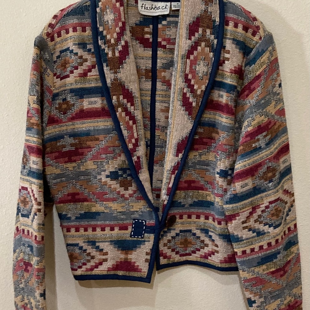 Woven Multicolored Jacket
